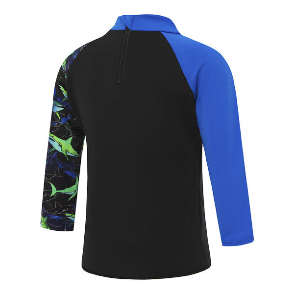 Speedo Toddler Boys Shark Long Sleeve Rash Top