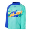 Speedo Toddler Boys Dinosaur Long Sleeve Rash Top -