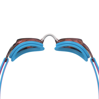 Speedo Junior Vanquisher 3.0 Mirror -Blue/Pink/Gold Mirror