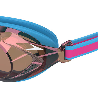 Speedo Junior Vanquisher 3.0 Mirror -Blue/Pink/Gold Mirror