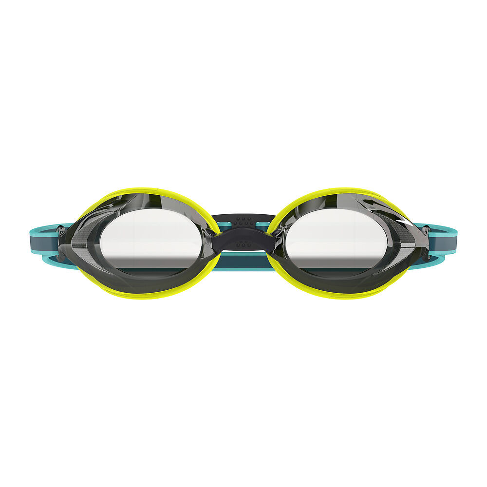 Speedo Junior Vanquisher 3.0 Mirror - Yellow/Smoke/Silver