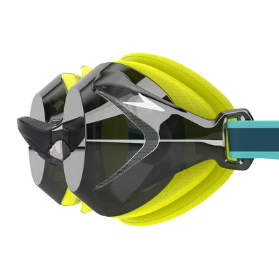 Speedo Junior Vanquisher 3.0 Mirror - Yellow/Smoke/Silver