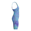Speedo Junior Girls/Adult Womens Fastskin Hyperspark Openback Kneeskin - Under current Blue