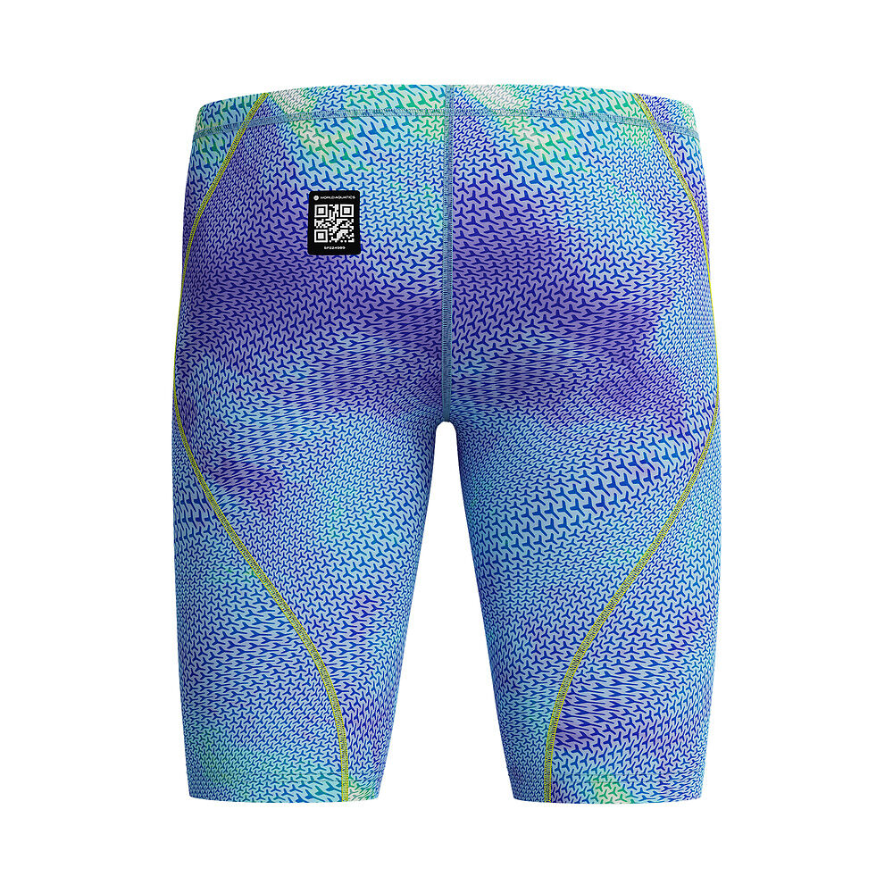 Speedo Junior Boys/Adult Male Fastskin Hyperspark Jammer - Under current Blue