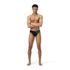 Speedo Mens Medley Logo 7cm brief - Black/Blue