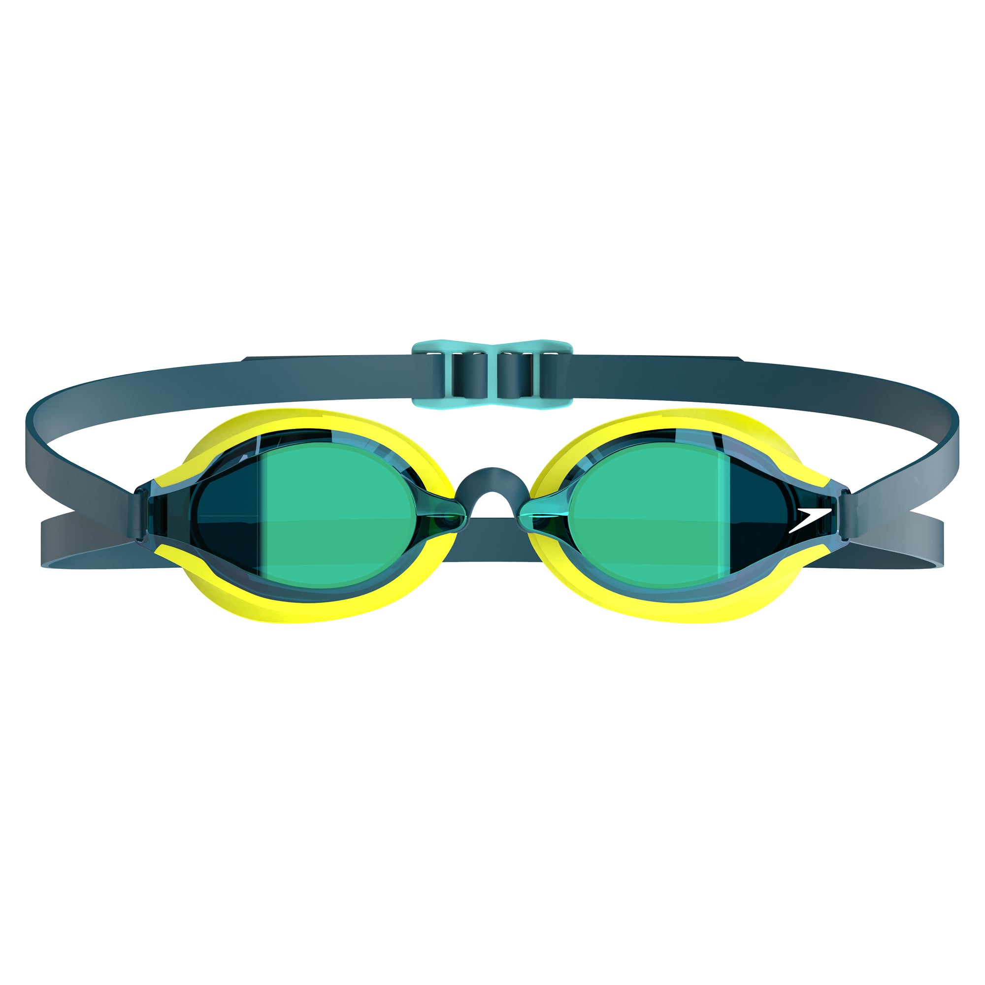 speedo fastskin speedsocket 2 goggles Speedo Fastskin Speedsocket 2 Mirror - Yellow/Cobalt/Emerald