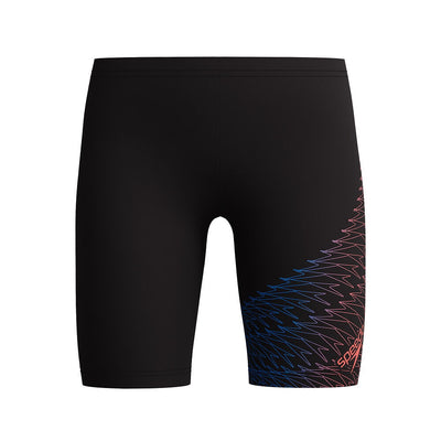 Speedo Boys Medley Logo Jammer - Red