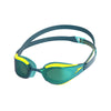 Speedo Fastskin Hyper Elite Mirror Goggles -Yellow Emerald