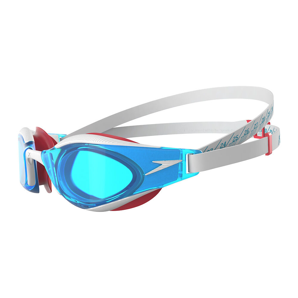 Speedo Fastskin Hyper Elite Goggle - Red Blue White