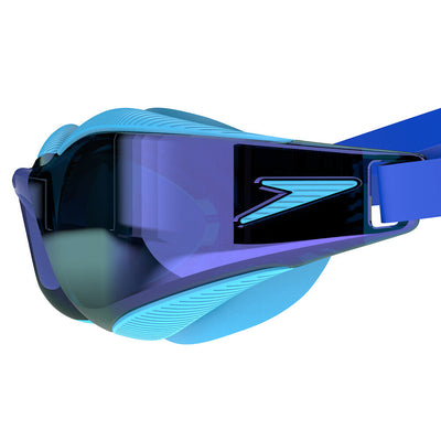 Speedo  Junior Fastskin Hyper Elite Mirror Goggles - Picton Blue / Cobalt