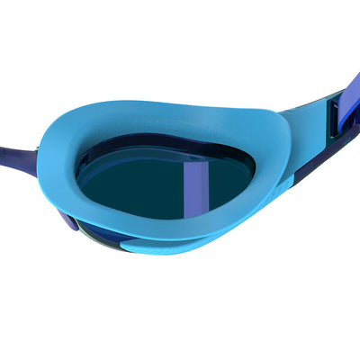 Speedo  Junior Fastskin Hyper Elite Mirror Goggles - Picton Blue / Cobalt