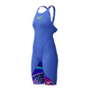 Speedo Girls Junior Fastskin LZR Ignite Kneeskin Open Back - Cobalt Print