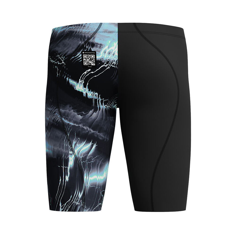 Speedo Junior Boys Fastskin LZR Ignite Jammer - Electro Static Black