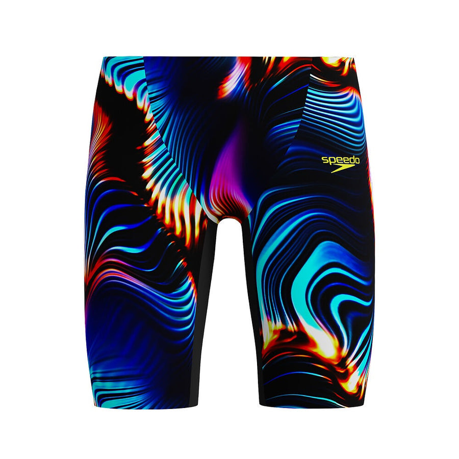 Speedo Junior Boys Fastskin Junior Endurance+Max High Waisted Jammer-Lava Glow