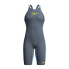 Speedo Womens Fastskin LZR Pure Valor 2.0 Openback  - Grey Blue