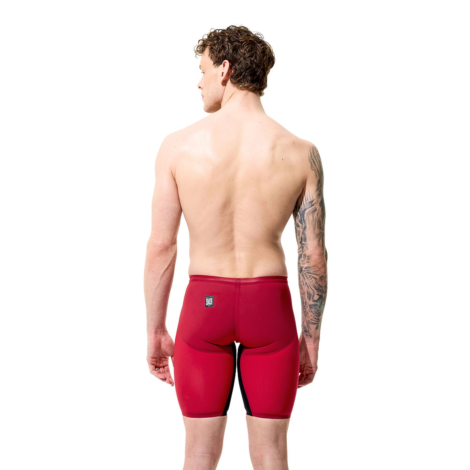 Speedo Mens Fastskin LZR Pure Valor Jammer 2.0 - Regal Red/Black