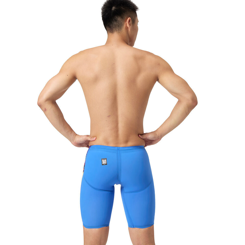 Speedo Mens Fastskin LZR Pure Valor Jammer 2.0 - Molten  Blur Cobalt