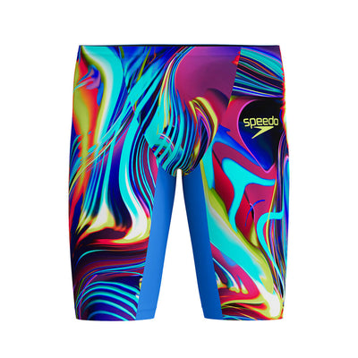 Speedo Mens Fastskin LZR Pure Valor Jammer 2.0 - Molten  Blur Cobalt