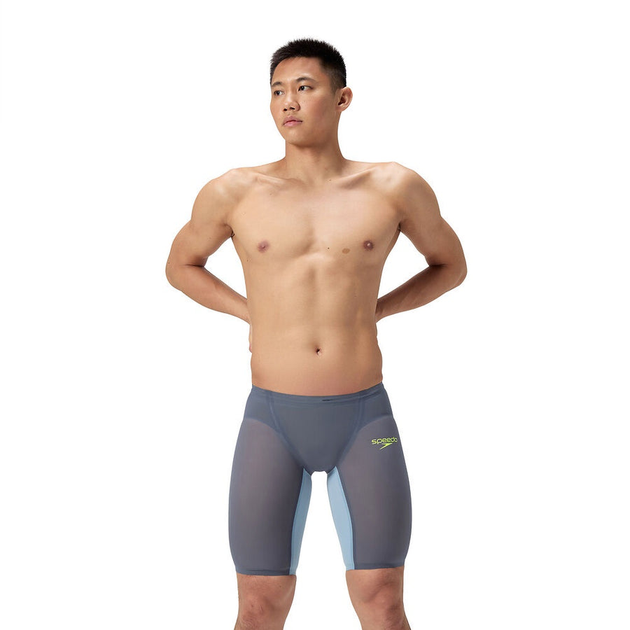 Speedo Mens Fastskin LZR Pure Valor Jammer 2.0 - Grey Blue