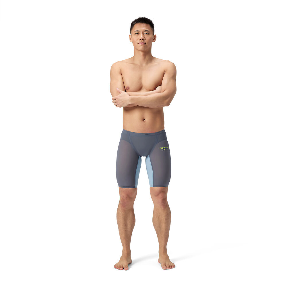 Speedo Mens Fastskin LZR Pure Valor Jammer 2.0 - Grey Blue