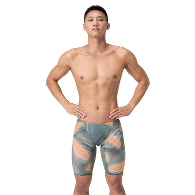 Speedo Mens Fastskin LZR Pure Valor Jammer 2.0 - Country Green/Nectarine