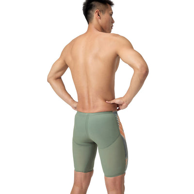 Speedo Mens Fastskin LZR Pure Valor Jammer 2.0 - Country Green/Nectarine