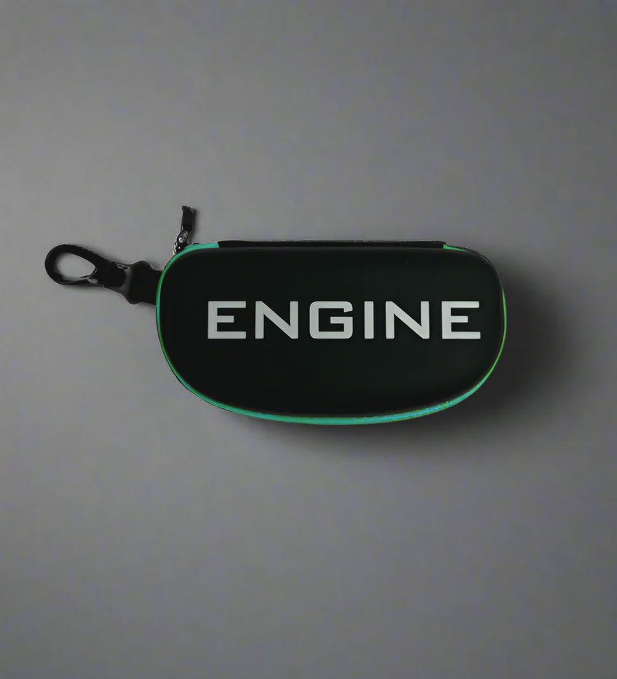 Engine Hard Shell goggle Case - Turqua