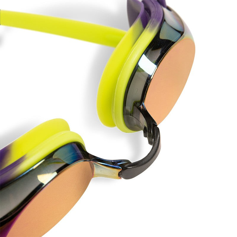 Arena Tracks Mirror Goggles - Violet Plum Lime
