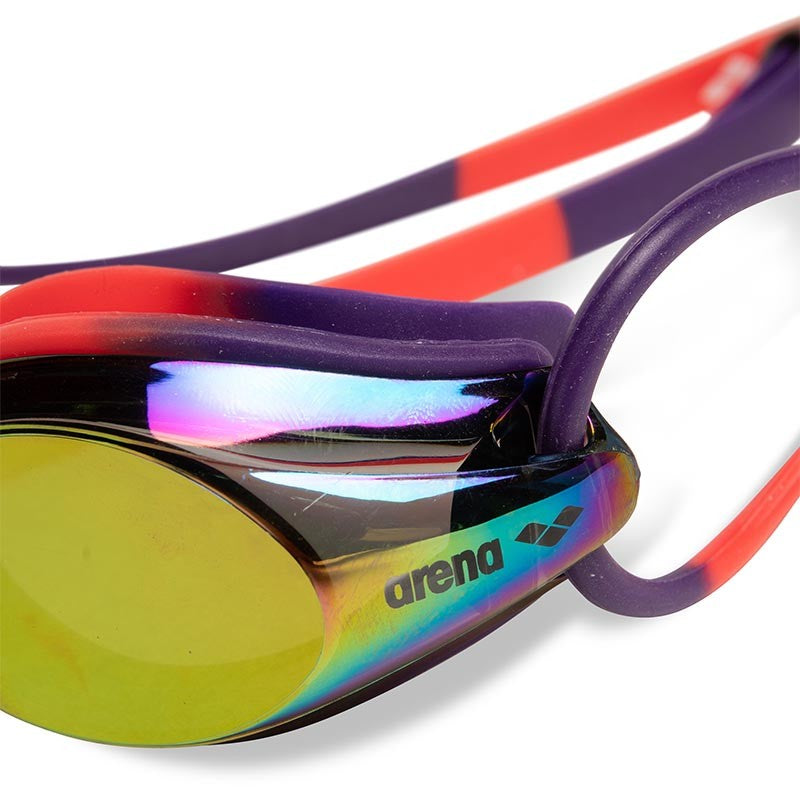 Arena Tracks Mirror Goggles - Copper Plum Coral