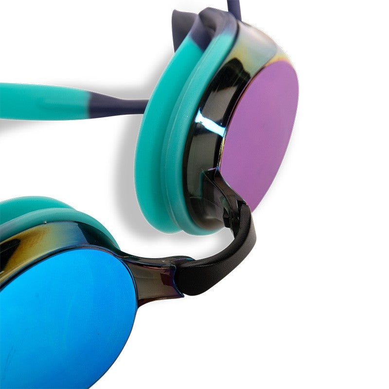 Arena Tracks Mirror Goggles - Turquoise Violet