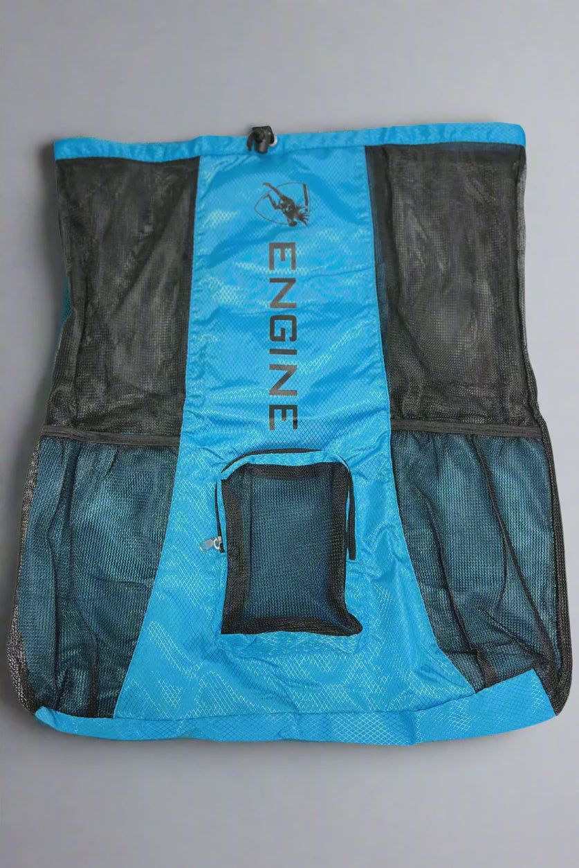 Engine Mesh Backpack - Blue