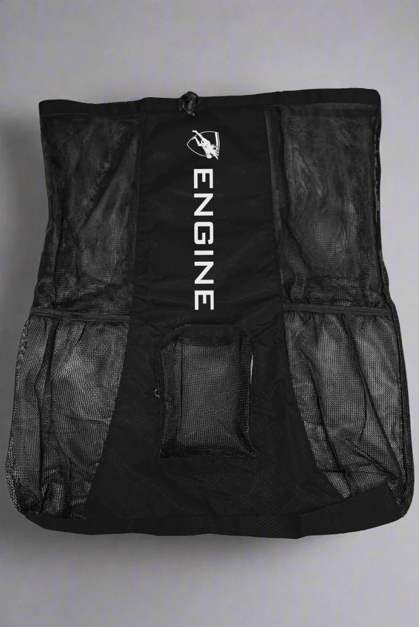 Engine Mesh Backpack - Black