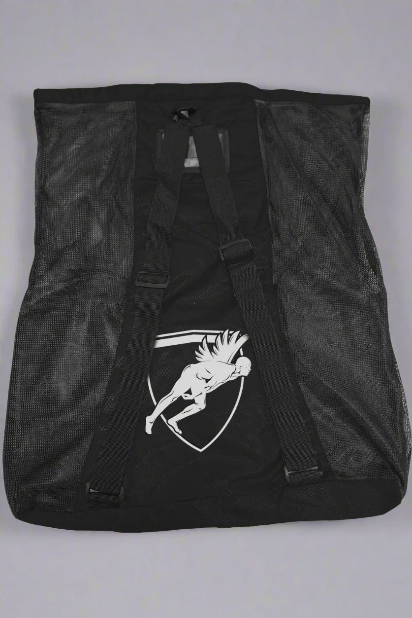 Engine Mesh Backpack - Black