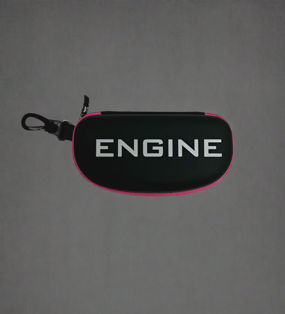Engine Hard Shell goggle Case - Pink