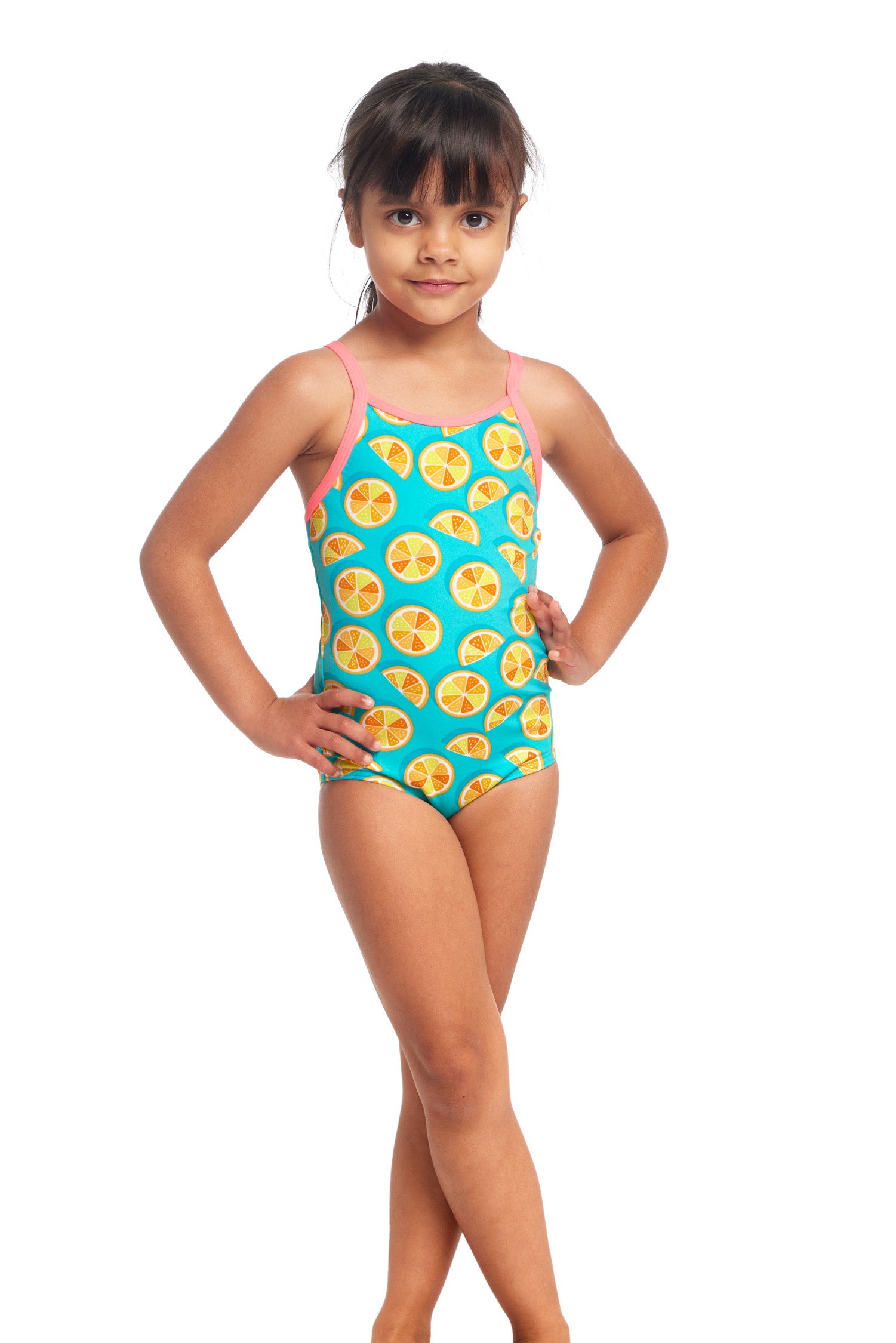 Funkita Toddler Girls One Piece-Lime Splice