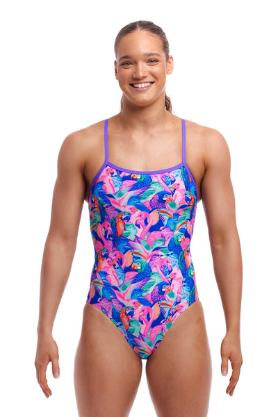 Funkita Ladies Single Strap One Piece - Birds Gone Wild