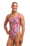 Funkita Ladies Diamond Back One Piece - Summer Nights