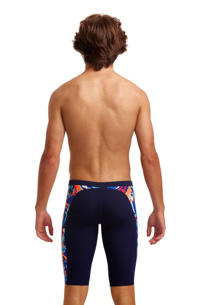 Funky Trunks Boys Training Jammers - Saw Sea