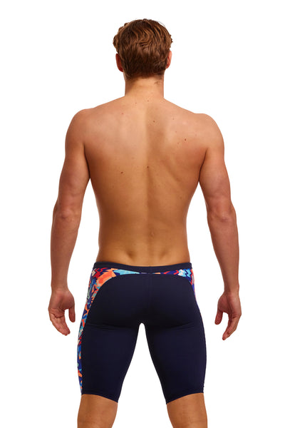 Funky Trunks Mens Training Jammers-Saw Sea