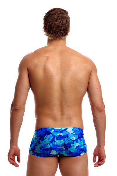 Funky Trunks Men's Classic Trunks - Try Blue