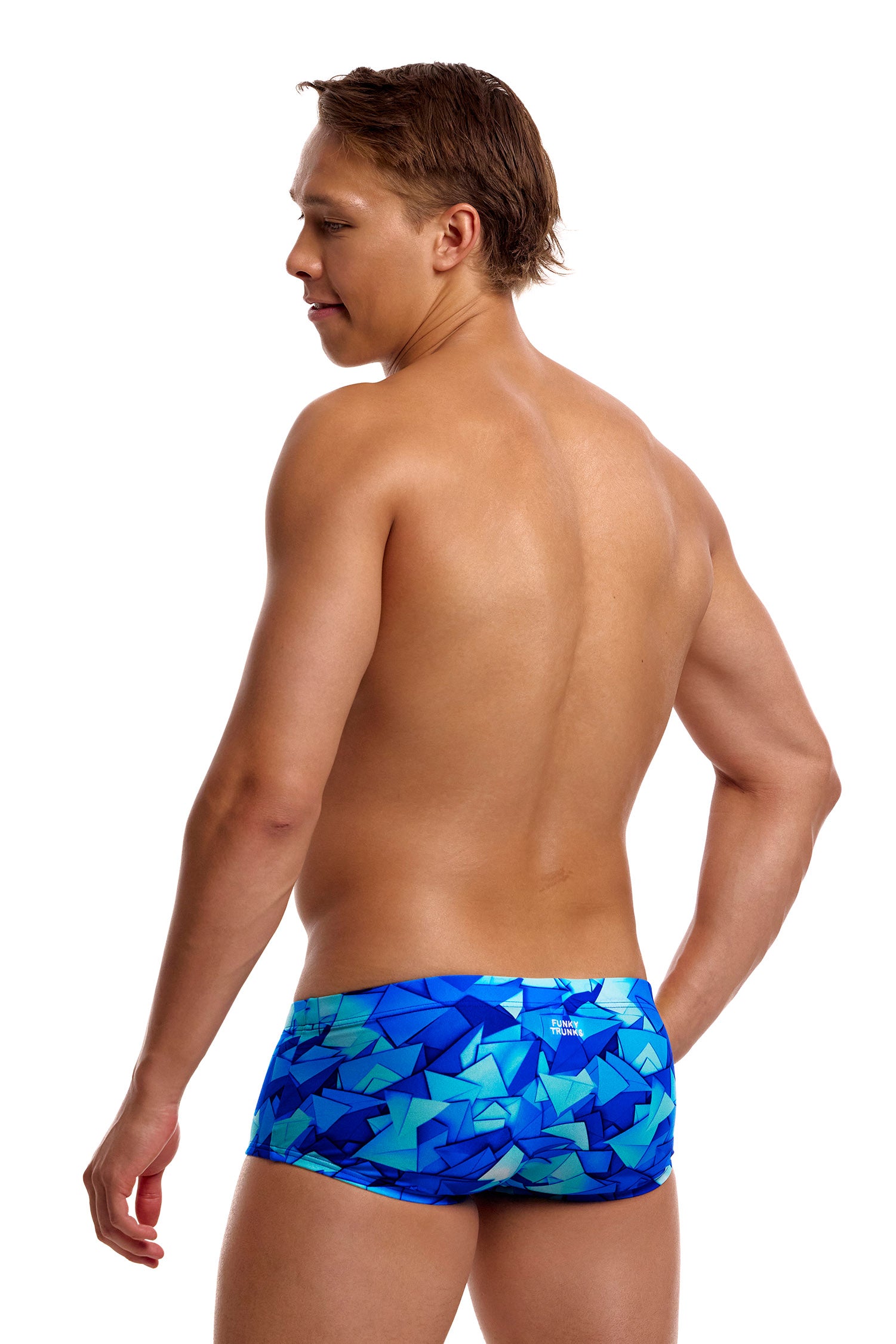 Funky Trunks Men's Classic Trunks - Try Blue