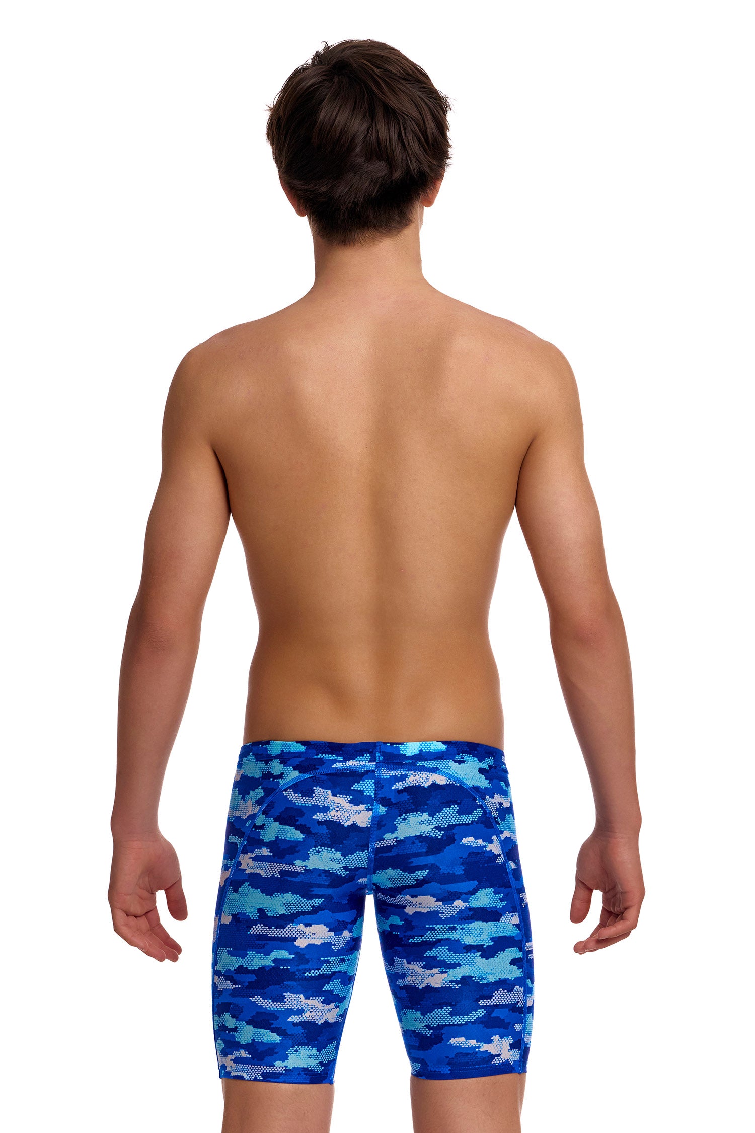 Funky Trunks Boys Training Jammers - Clean Marine