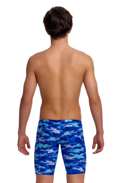 Funky Trunks Boys Training Jammers - Clean Marine