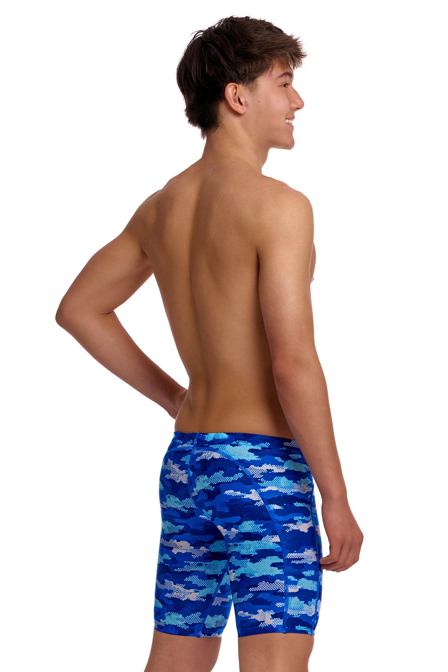 Funky Trunks Boys Training Jammers - Clean Marine