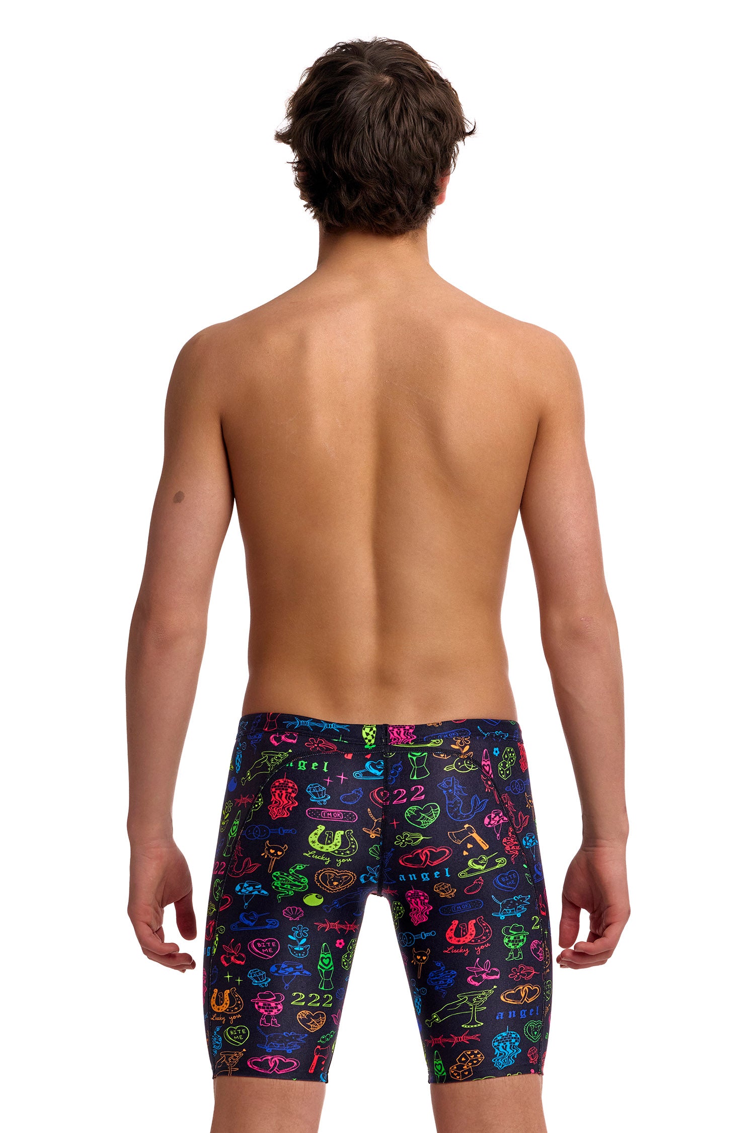 Funky Trunks Boys Training Jammers - Doodles