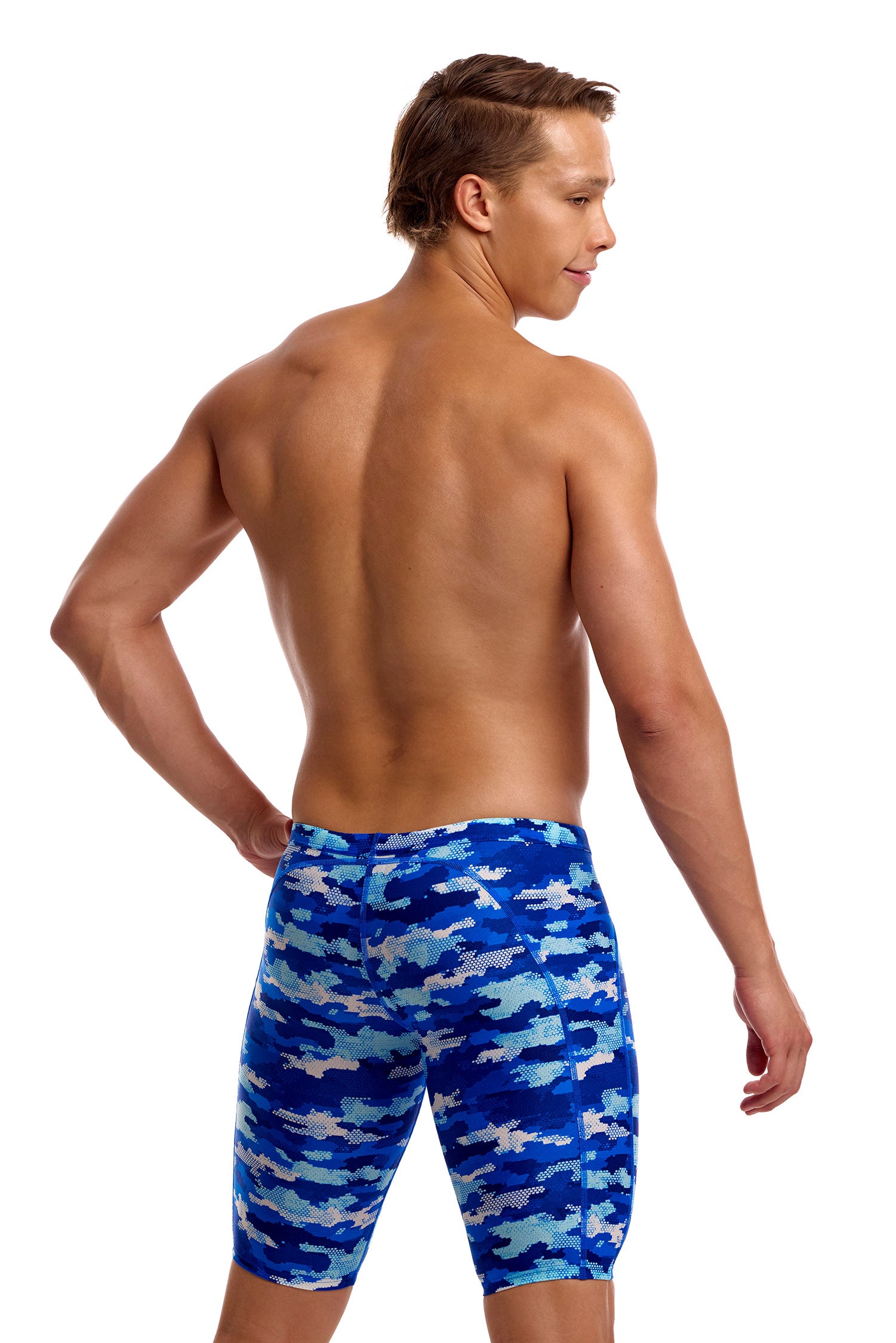Funky Trunks Mens Training Jammers - Clean Marine