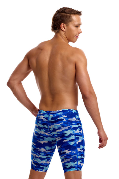Funky Trunks Mens Training Jammers - Clean Marine