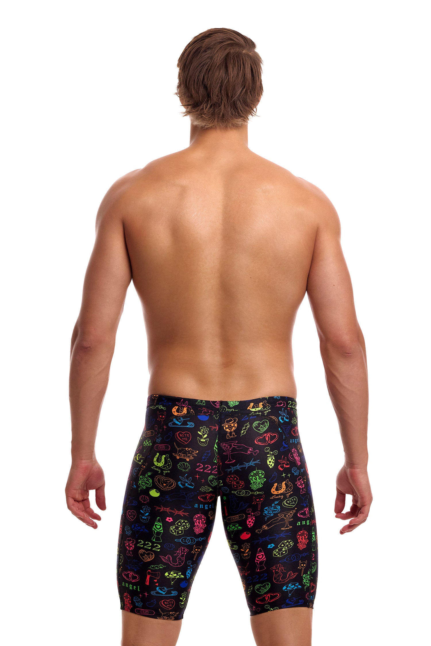 Funky Trunks Mens Training Jammers - Doodles