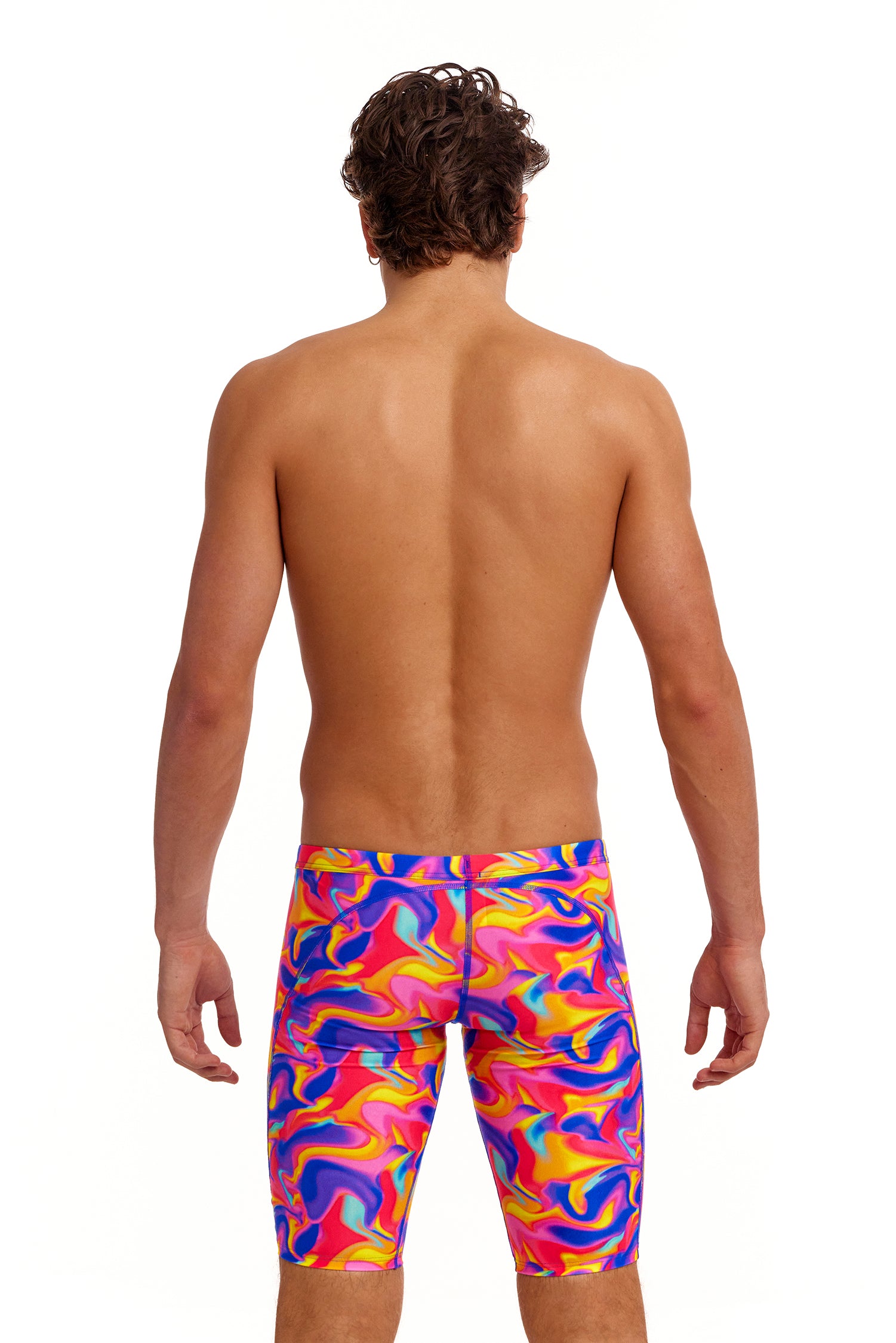 Funky Trunks Mens Training Jammers - Summer Swirl