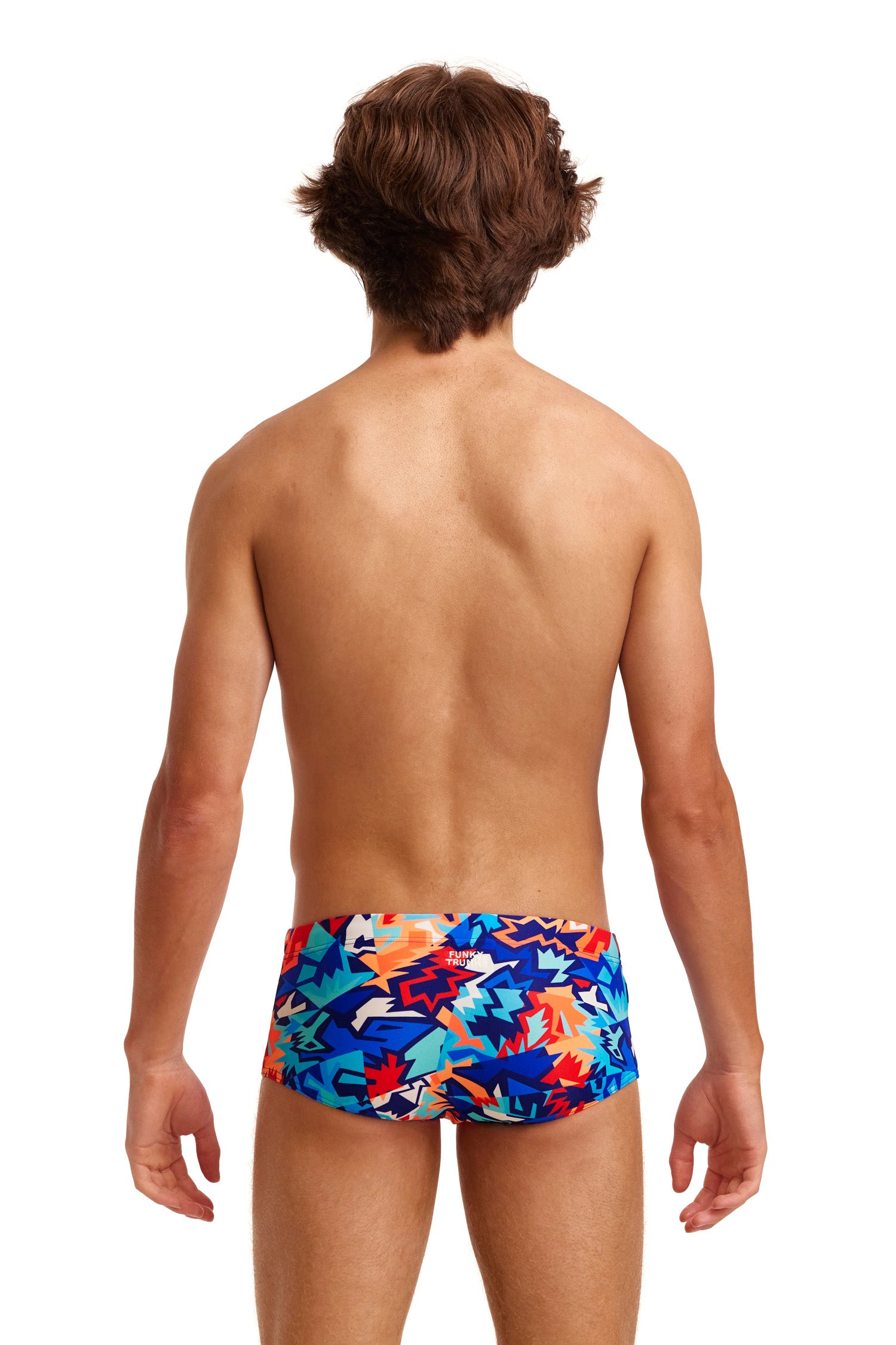 Funky Trunks Boys Sidewinder Trunks - Saw Sea